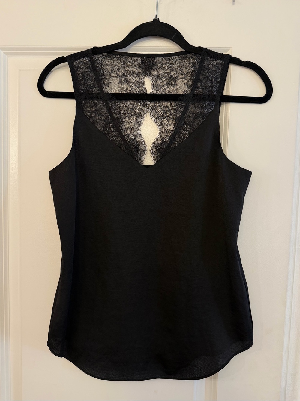 Express Black Lace-Back Camisole